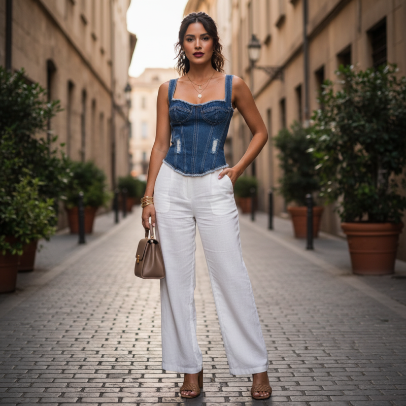 Best Denim Corset Top Styles to Elevate Your Wardrobe?