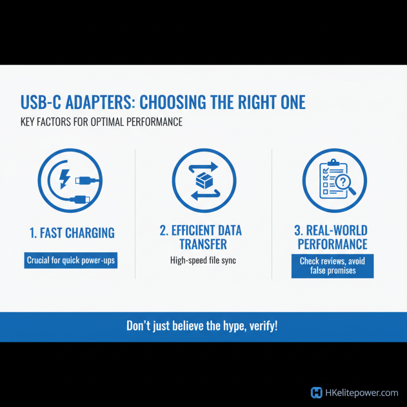 Best Usbc Adapters for Fast Charging and Data Transfer?