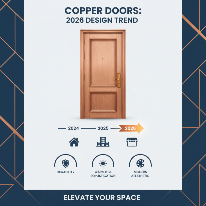 What is Copper Door and Why is it a 2026 Top Trend?