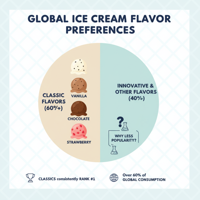 What are the most popular ice cream flavors in the world?