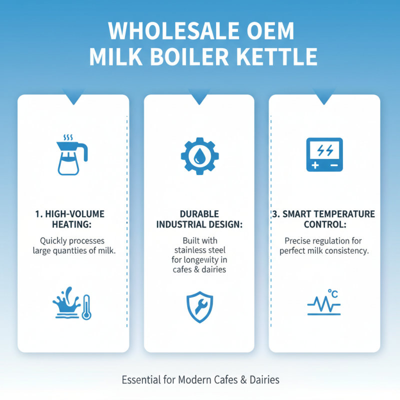 What is a Wholesale OEM Milk Boiler Kettle and How Does it Work?