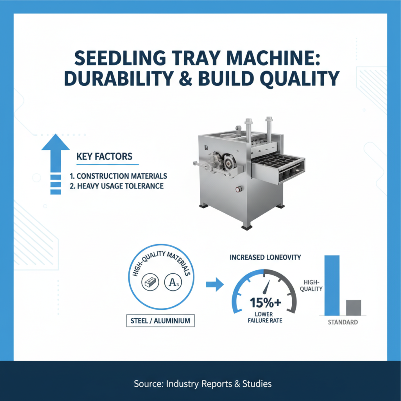 How to Choose the Best Seedling Tray Making Machine?