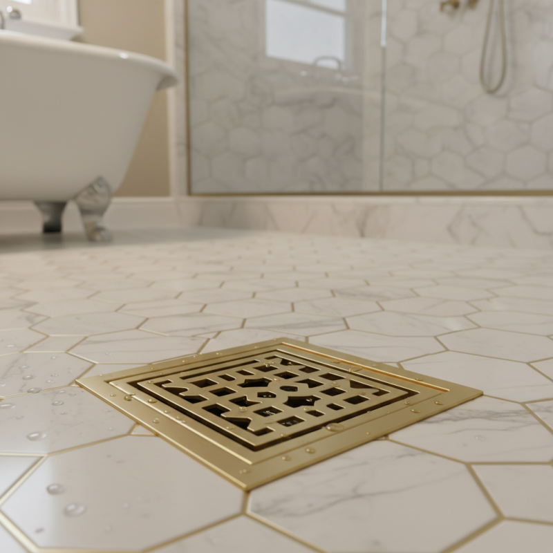 How to Choose the Best Classic Gold Shower Floor Drain?