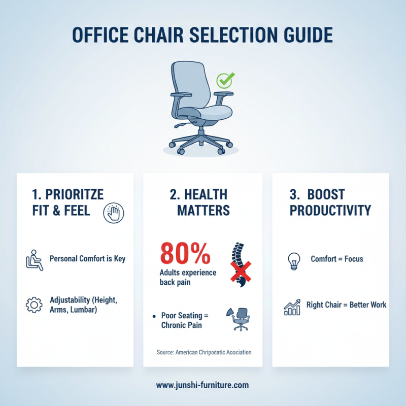 How to Choose the Best Office Chairs for Your Workspace?