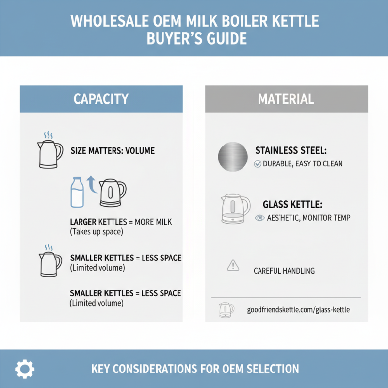 What is a Wholesale OEM Milk Boiler Kettle and How Does it Work?