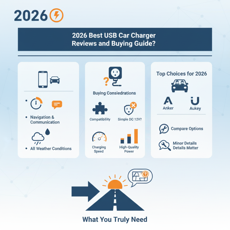 2026 Best Usb Car Charger Reviews and Buying Guide?