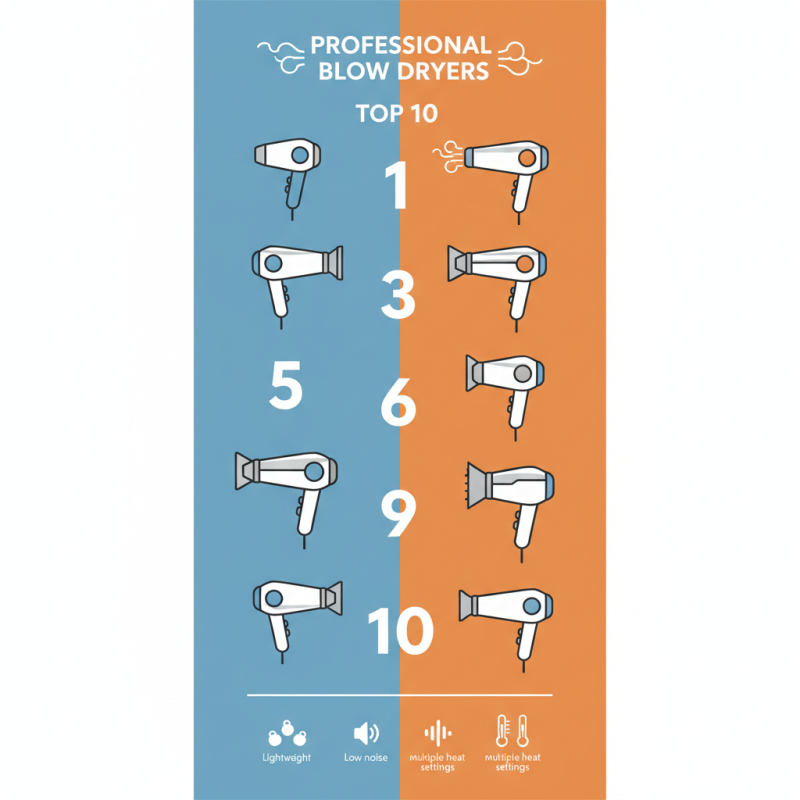 Top 10 Wholesale OEM Blow Dryers for Professional Use?