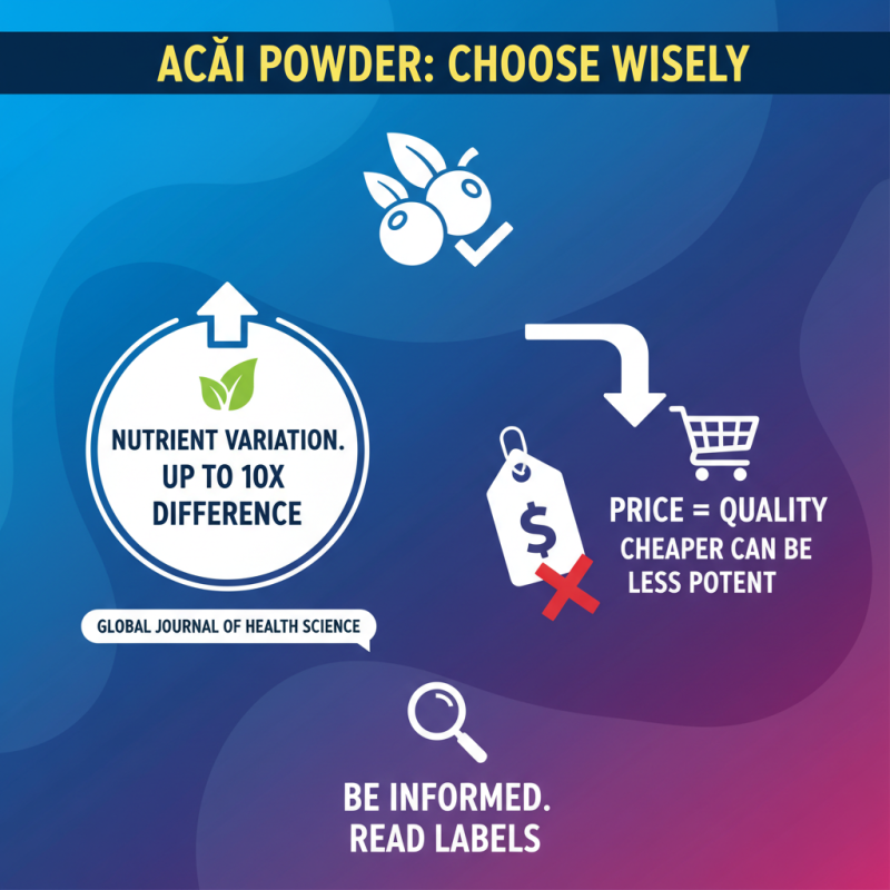 2026 Best Cheap Acai Powder Quotes for Health Enthusiasts?