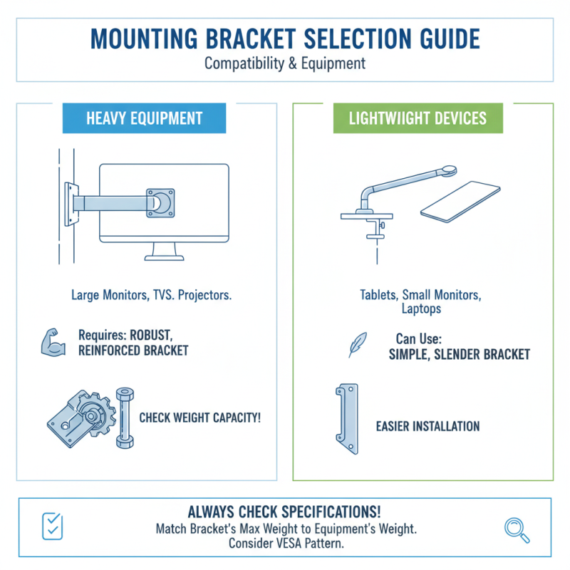 How to Choose the Right Mounting Bracket for Your Needs?