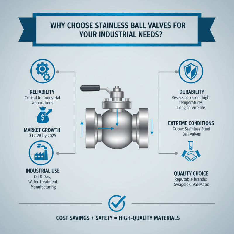 Why Choose Stainless Ball Valves for Your Industrial Needs?