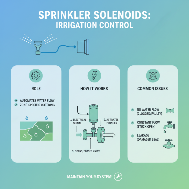 What is a Sprinkler Head Solenoid and How Does It Work?