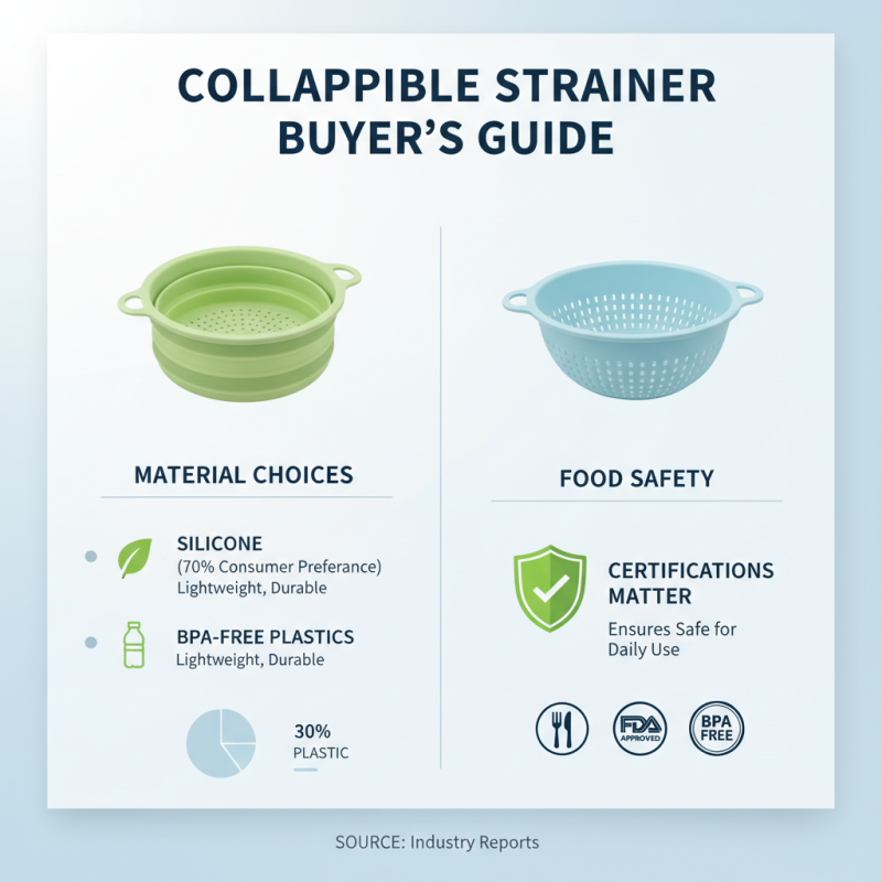 Why Choose Wholesale High-Quality Collapsible Strainer Products for Your Kitchen?