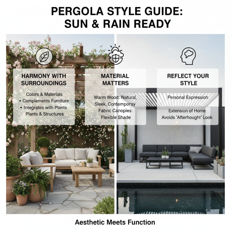 Best Tips for Choosing Sun and Rain Protection Pergola?