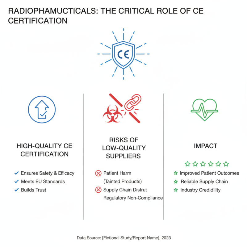 Why Are High-Quality CE Certification Radiopharmaceutical Drug Suppliers Important?