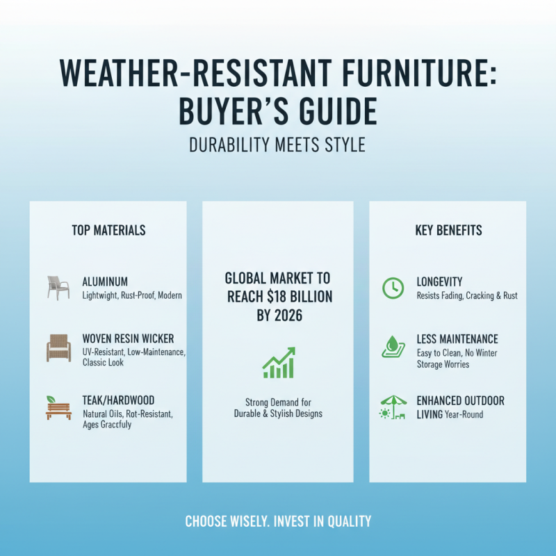 The Ultimate Guide to Weather Proof Furniture Options?