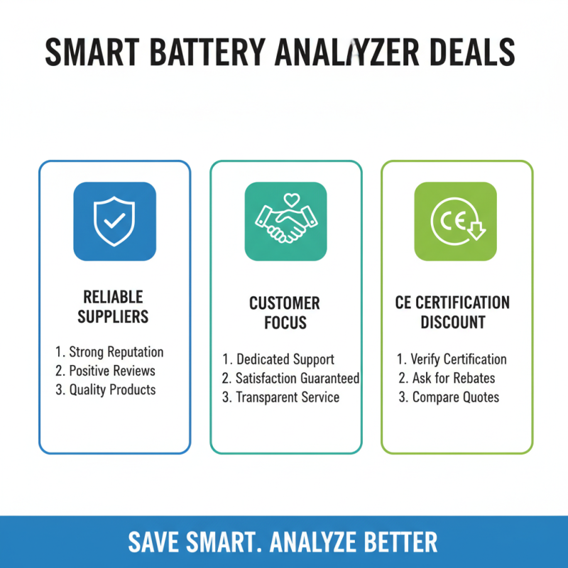 How to Get CE Certification Discount from Battery Analyzer Suppliers?