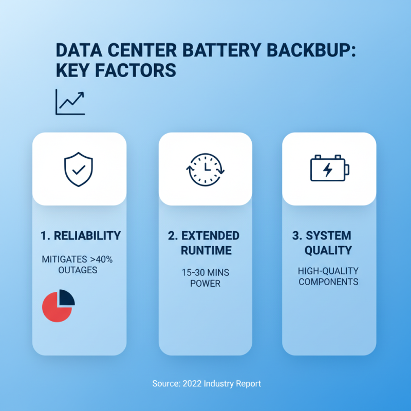 How to Choose the Right Data Center Battery Backup System?