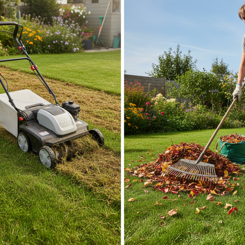 What is the Difference Between Scarifier and Raker?