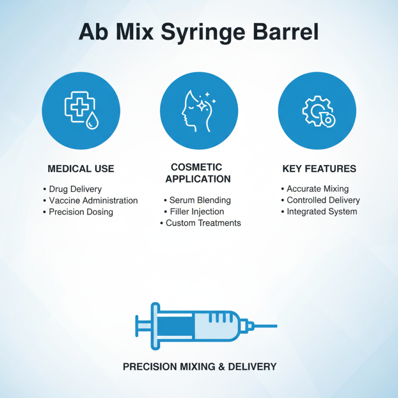 What is an Ab Mix Syringe Barrel and How is it Used?