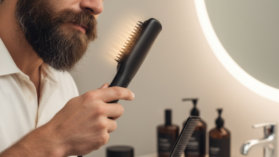 How to Use a Hair Beard Straightener Brush Effectively?
