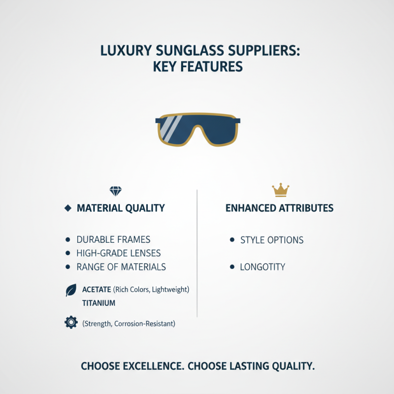 What is the Best Custom High-Quality Luxury Sunglasses Suppliers?