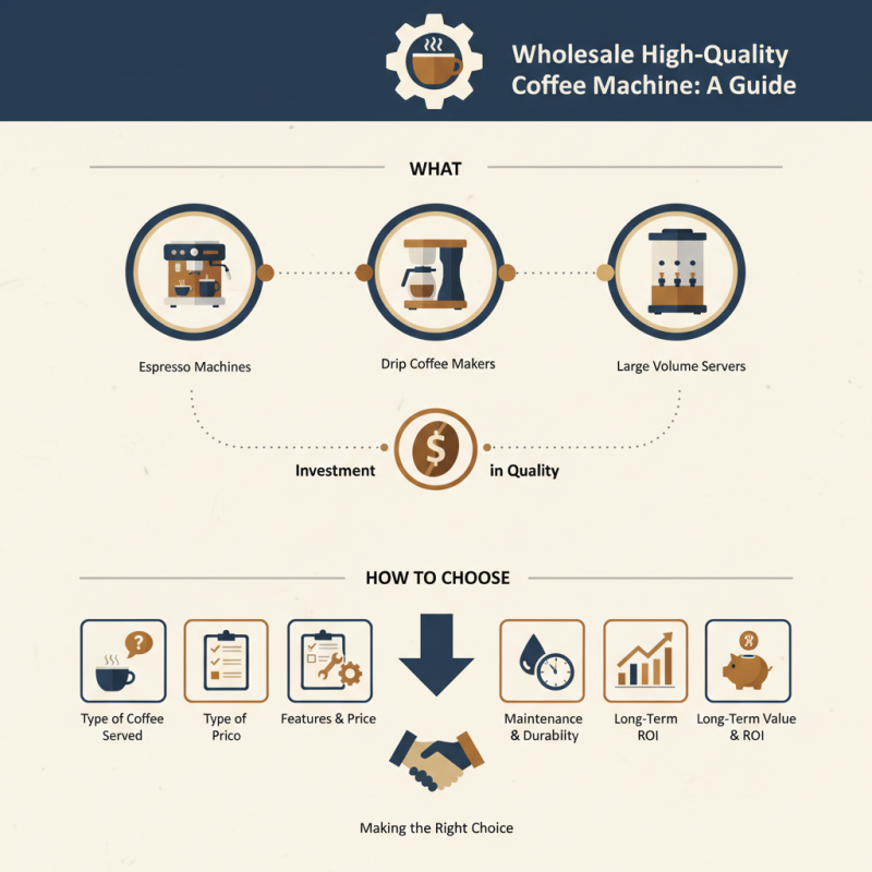 What is a Wholesale High-Quality Coffee Machine and How to Choose One?