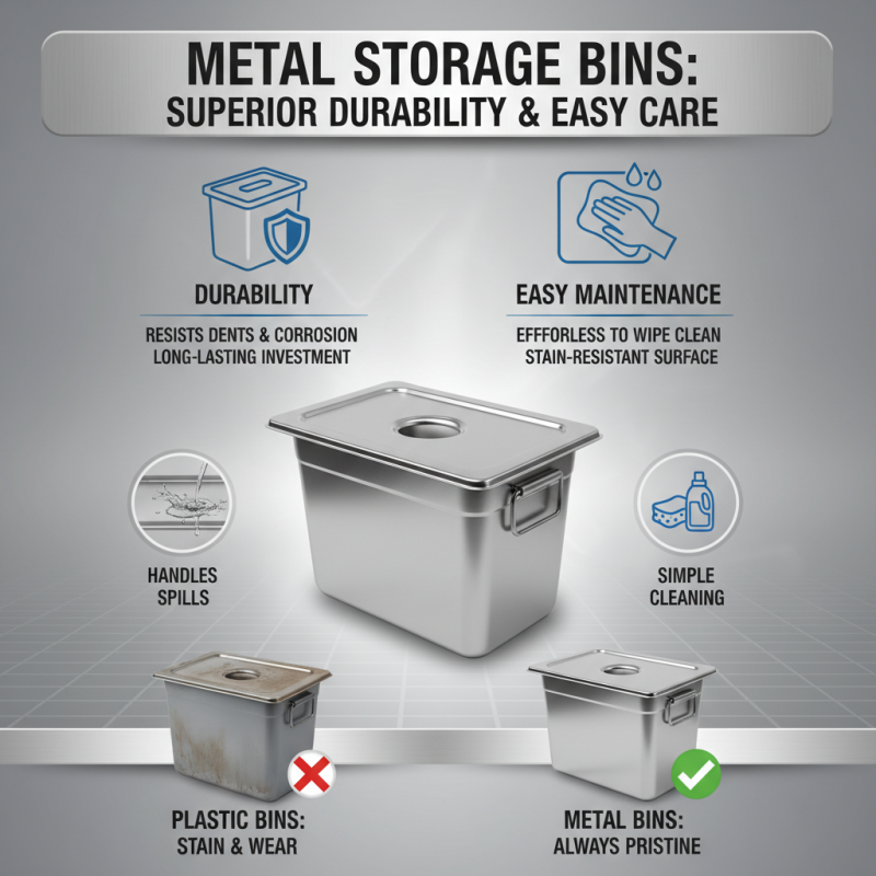 Why Choose Metal Storage Bins for Your Organization Needs?
