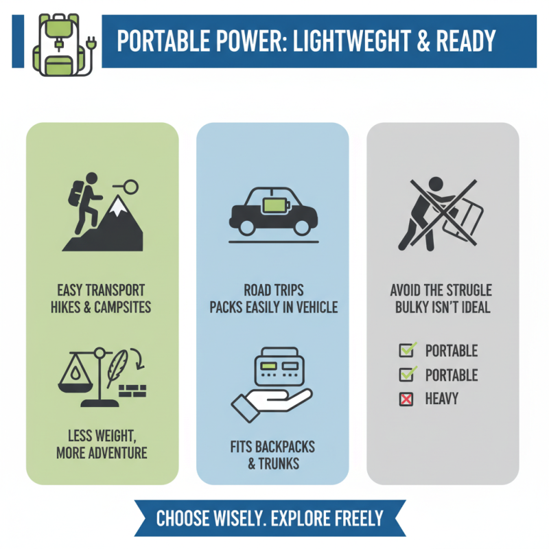 How to Choose the Best Power Portable Station for Your Needs?