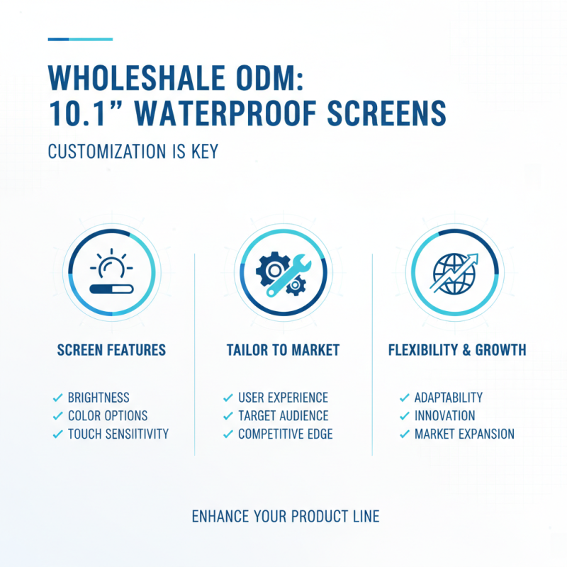 Why Choose Wholesale ODM for Your 10.1 Inch Waterproof Screen Needs?