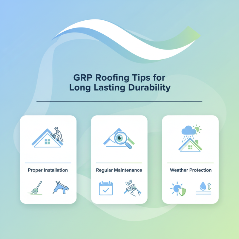 Grp Roofing Tips for Long Lasting Durability?