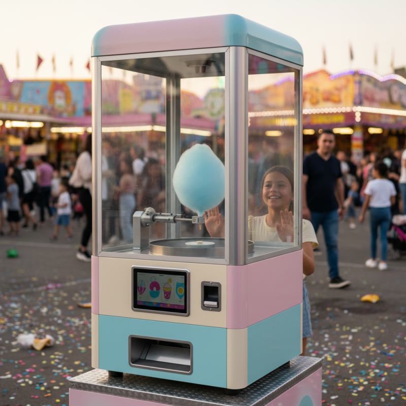 How to Choose the Best Cotton Candy Vending Machine for Sale?