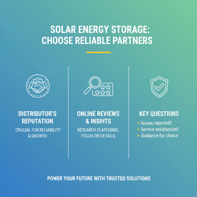 How to Choose the Best Solar Energy Storage Wholesale Solutions?