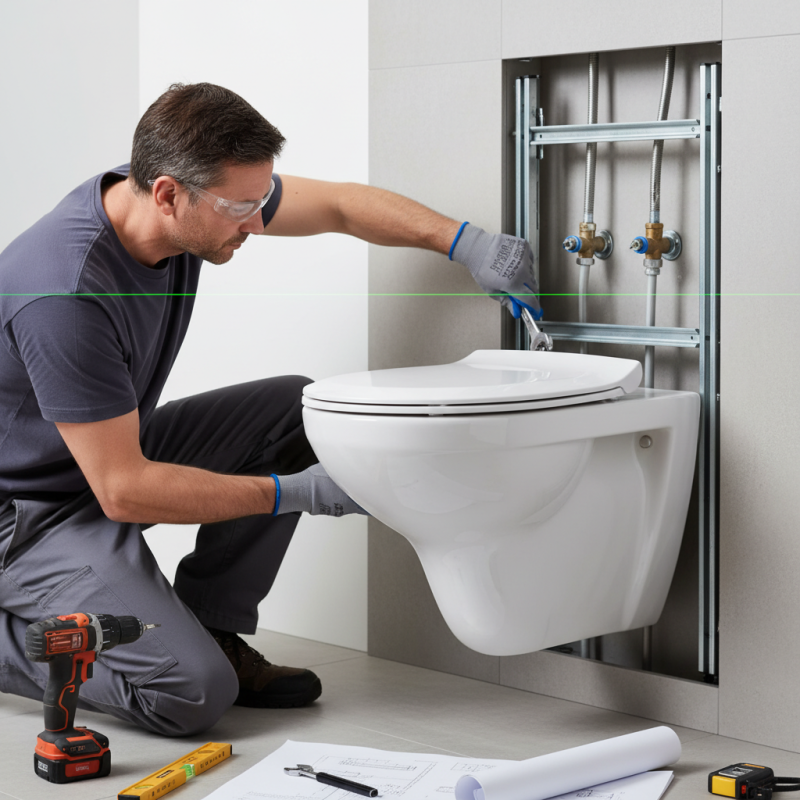How to Install a Wall Attached Toilet Easily and Effectively?