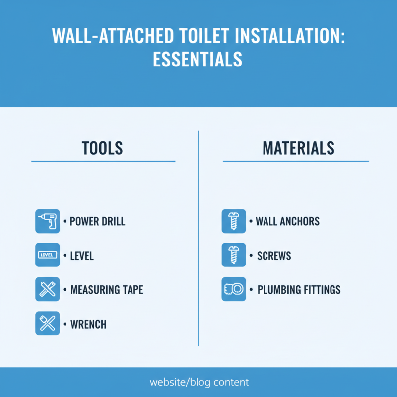 How to Install a Wall Attached Toilet Easily and Effectively?