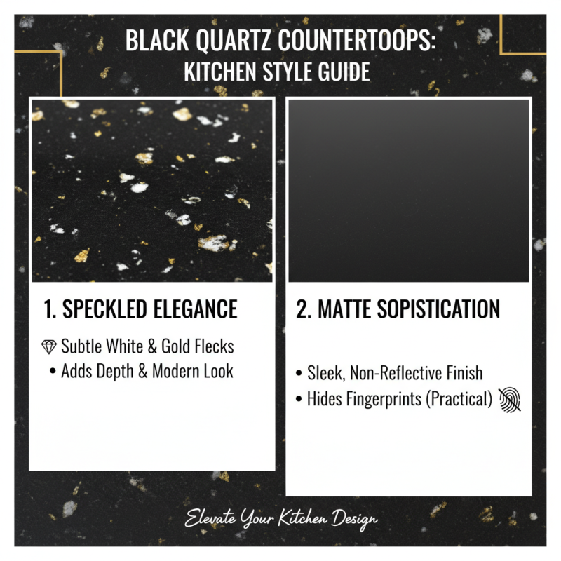 2026 Best Black Quartz Countertops for Your Kitchen Design?