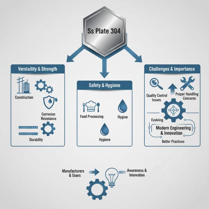 What is Ss Plate 304 and why is it important?