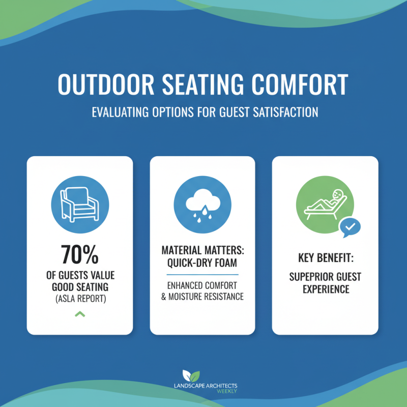How to Choose Outdoor Hotel Furniture for Comfort and Durability?