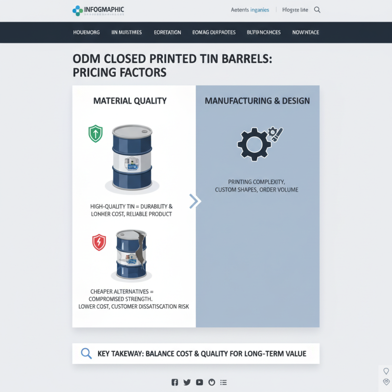 Top High-Quality ODM Closed Printed Tin Barrels Supplier in Your Industry?
