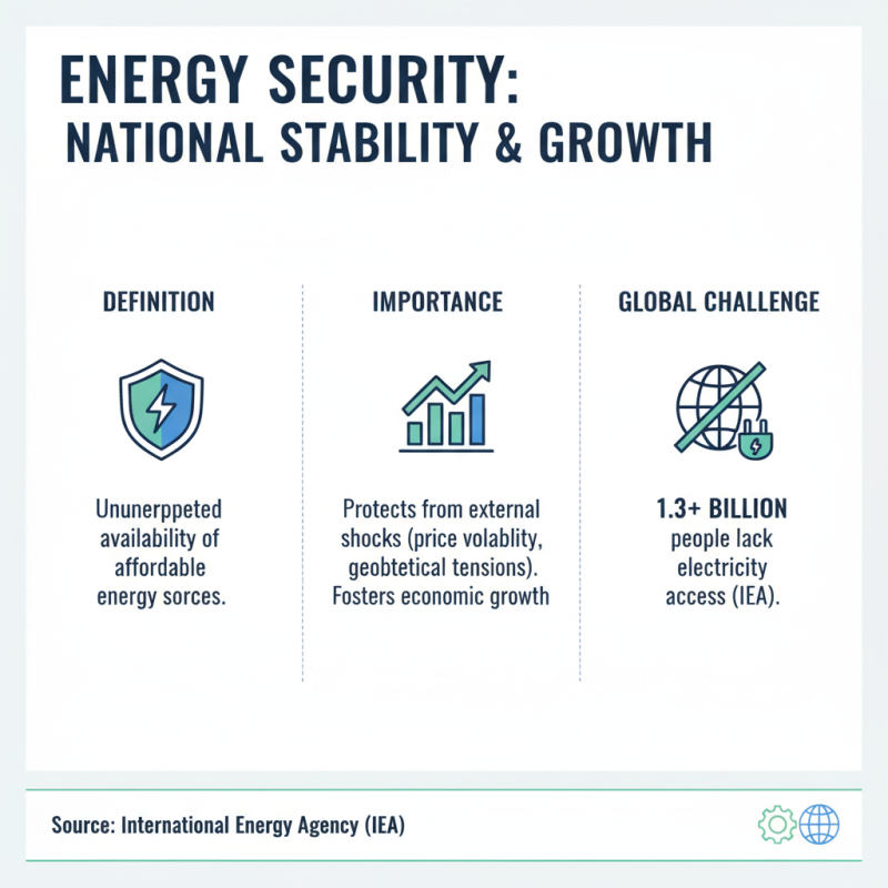 How to Achieve a Strong Energy Security System in 2026?