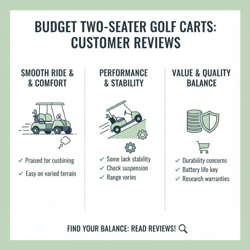 Cheap Best Two Seater Golf Cart Pricelist for Affordable Options?