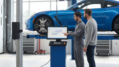 What is BATTLE AXE High-Quality Wheel Alignment Machine?