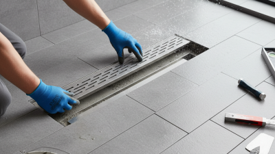 How to Install a Linear Floor Drain for Optimal Drainage?