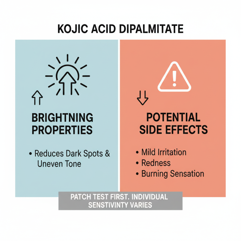 2026 Best Kojic Acid Dipalmitate Benefits in Cosmetics?