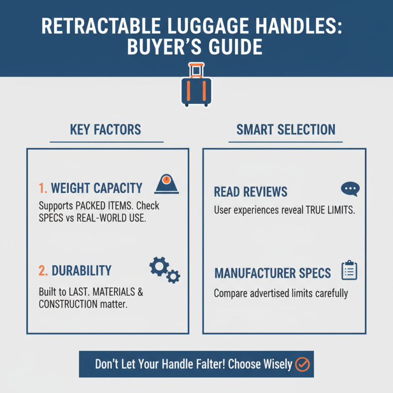 How to Choose the Best Retractable Luggage Handles?