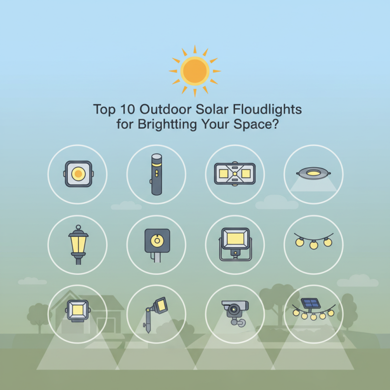 Top 10 Outdoor Solar Floodlights for Brightening Your Space?