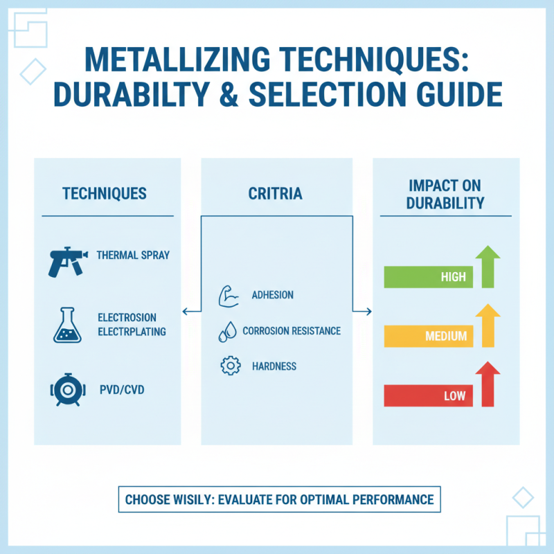 Best Metallizing Techniques for Enhanced Durability?