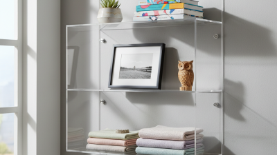 Top 10 Benefits of Acrylic Plastic Shelves for Home Storage?