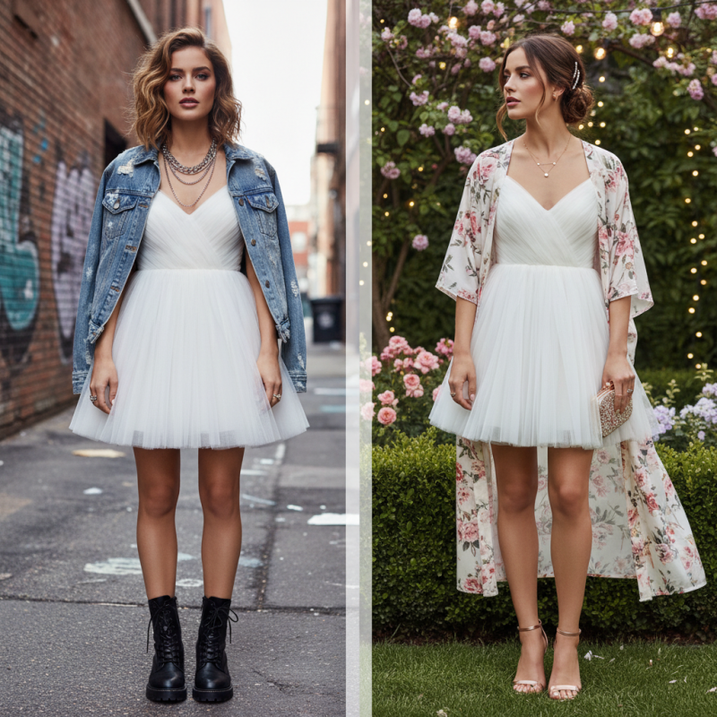How to Style a Tulle Mini Dress for Any Occasion?
