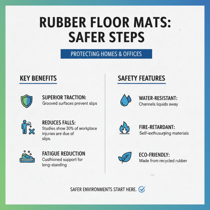 What Are the Benefits of Rubber Floor Mats for Home and Office?