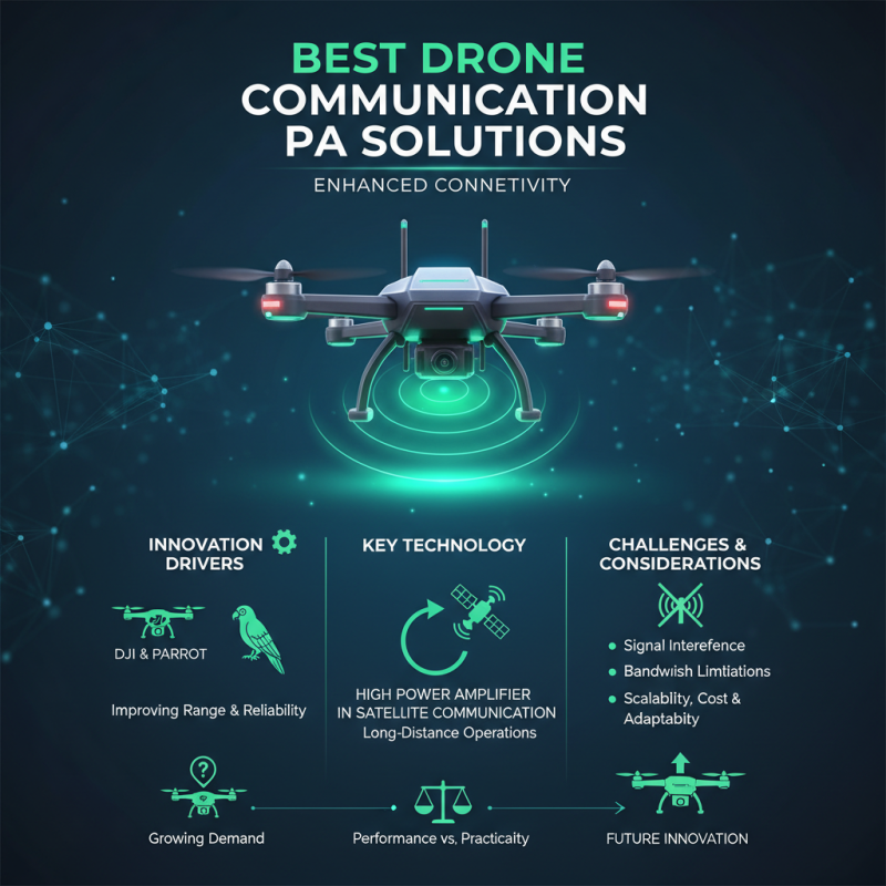 Best Drone Communication PA Solutions for Enhanced Connectivity?